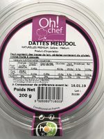 Dattes medjool