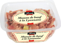 Museau de bœuf à la Lyonnaise