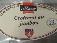 Croissant au jambon