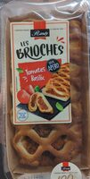 Brioché aux tomates et basilic