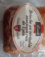 Brioche au véritable saucisson cuit de lyon