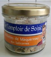 Rillettes de maquereau aux salicornes