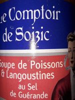 Soupe de poissons et langoustines au sel de Guérande