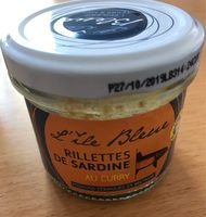 Rillette de sardine au curry