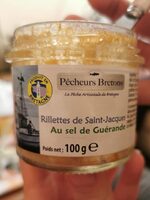 Rillettes de Saint Jacques au sel de guerande