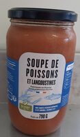 Soupe de poissons et langoustines