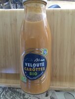 Veloute de carottes bio et langoustines