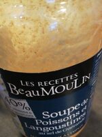 Soupe de poissons et langoustines
