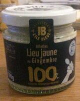 Rillettes lieu jaune au gingembre