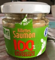 Rillettes Saumon 100% agriculture Responsanle