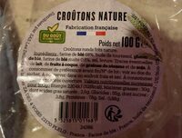 Croûtons nature