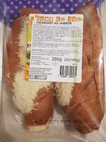 Croissant au jambon