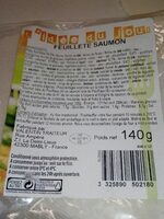 Feuilleté au saumon
