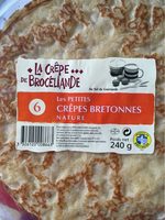 Les Petites Crêpes Bretonnes Nature au sel de Guérande x6