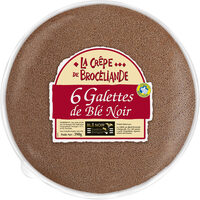 6 Galettes de Blé Noir Tradition Bretagne en sachet