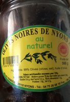 Olives noires de nyons AOP
