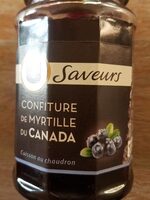 Confiture de myrtille du Canada
