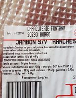 Mbon Charcuterie Fontana