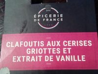 Clafoutis aux cerises griottes vanille