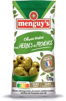 Olives vertes aux herbes de Provence 170g
