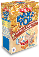 Pop corn micro-ondes goût caramel 3x90g