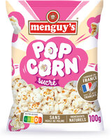 Pop corn éclaté sucré 100 g