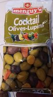Cocktail olives lupins