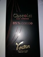 Chocolat noir intense 85%