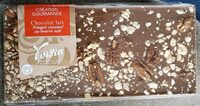 Chocolat lait nougat caramel au beurre salé