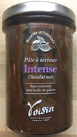 Pâte à tartiner intense chocolat noir