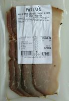 Noix de jambon crue fumée au sapin des Vosges