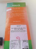 Filet mignon de porc sale au sel sec et fumé