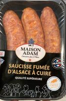 Saucisse fumee d’alsace a cuire