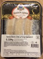 Saucisse blanche à griller au fromage supérieure