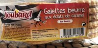 Galettes au beurre aux eclats de caramel