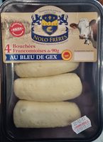 4 Bouchées francomtoises au bleu de Gex