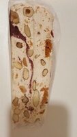 Nougat tendre avec  Macarons et Framboises