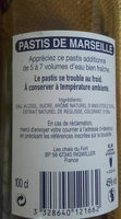Pastis 100 cl