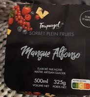 Sorbet plein fruits Mangue Alfonso