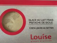 Glace au lait frais