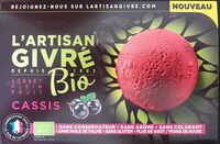 Sorbet cassis bio