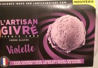 Creme glacée violette