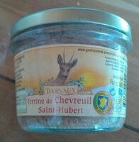 Terrine de chevreuil saint Hubert