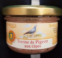 Terrine de pigeons aux cèpes