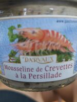 Mousseline de crevettes à la persillade
