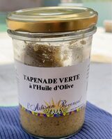 TAPENADE VERTE à l’huile d’olives