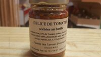 Délices de tomates séchées au basilic