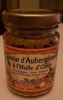 Caviar d'Aubergines à l'Huile d'Olive