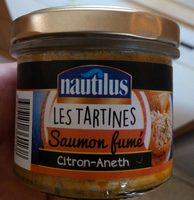 Les Tartines Saumon Fumé, Citron-Aneth