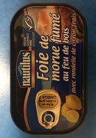 Foie de morue fume au feu de bois